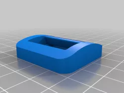 Strap adjuster with inside slit
