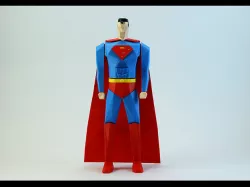 Superman Low Poly