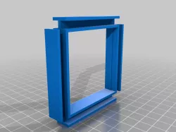 Tabletop Wargaming Basic Bulkhead for Foamcore Necromunda Infinity Stargrave Five Parsecs Terrain 