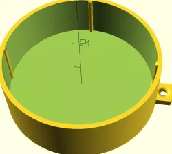 Telescope finder/eyepiece/lens cap in OpenSCAD (includes STL for Olympus XZ-2)