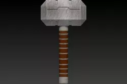 Thor Hammer - 3D Model