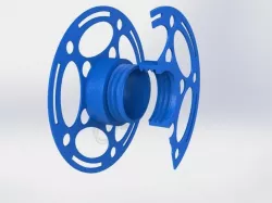 Threat spool for large filament skeins dia of 215mm