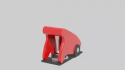 Toggle with switch guard
