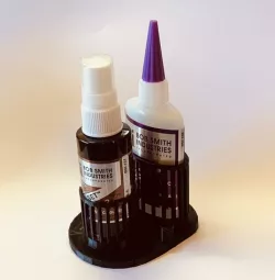 UFS-078 CA Glue Bottle Holder & Accelerator 2oz Bob Smith