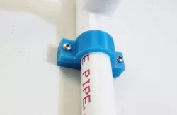 Wall Mount for 3/4 inch PVC pipe