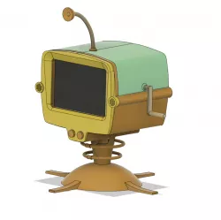 What If Machine (A Rapberry Pi-powered tv from Futurama)
