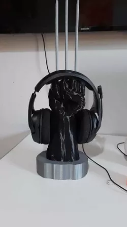 WOLVERINE LOGAN HEADSET HOLDER GAMER SOPORTE AURICULARES STL