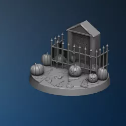 $1.0050 mm round halloween base