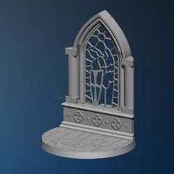 $1.5060 mm Chapel diorama base