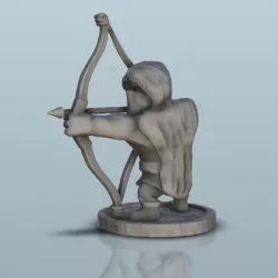 $1.50Archer - Figure medieval scenery terrain wargame