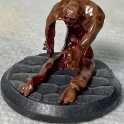 $1.50Boneless Skin Creature - PRESUPPORTED - D&D 28mm & 32mm