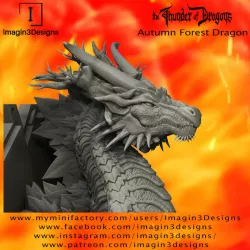 $12.00Autumn Forest Dragon