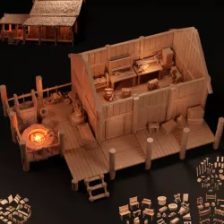 $15.00Blacksmith Forge & Outpost