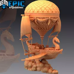 $19.90Balloon Air Ship / Flying Wind Boat / Cloud Vessel / Playable Interior