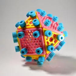 $2.50Bolted Cuboctahedron