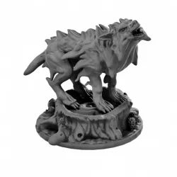 $2.75Blink dogs and wolf pack miniatures (15 poses/variations and 2 bases)