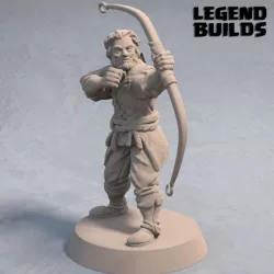 $2.99Acenii Barbarian Archer – Pose 2