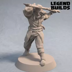 $2.99Acenii Barbarian Spearmen – Pose 1
