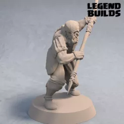 $2.99Acenii Barbarian Spearmen – Pose 2