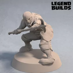 $2.99Acenii Barbarian Spearmen – Pose 3