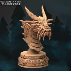 $2.99Adult Gold dragon bust