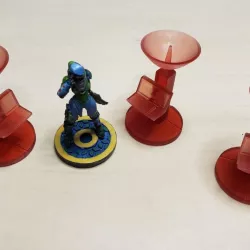 25mm Computer Terminal Objective Marker for SciFi