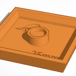 25mm square base (Magnetic)