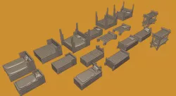 28mm beds tabletop