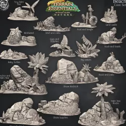 $29.99Beach Terrain Set (Pre-Supported)