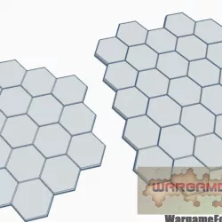 $3.00Blank 19 and 27 Hex Tile Clusters, Hex Map Scale