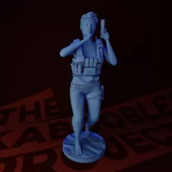 $3.50A Human Gunslinger "Agent Sax"