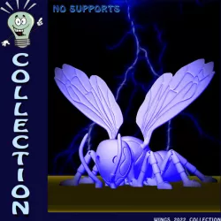 $3.50Articulated Wasp / Hornet
