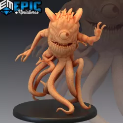 $3.90Abyssal Lurker Attacking / Underwater Tentacle Creature / Alien Eye