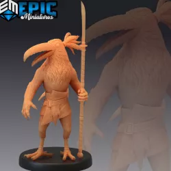 $3.90Bird Folk Toucan Warrior / Exotic Birdfolk Race / Jungle Hunter