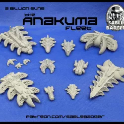 $3.99A Billion Suns - The Anakuma Fleet of Spaceships