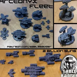 $3.99A Billion Suns - The Arctonyx Fleet of Spaceships