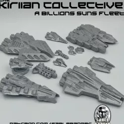 $3.99A Billion Suns - The Kiriian Collective Fleet of Spaceships