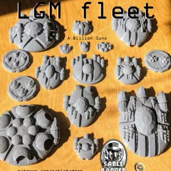 $3.99A Billion Suns - The LGM Fleet of Spaceships