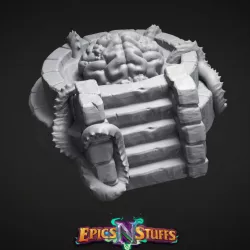 $3.99Adolescent Elder Brain in Pool Miniature - Pre-Supported