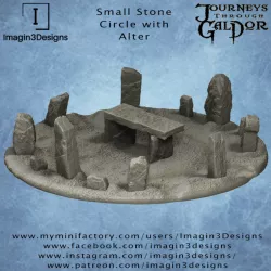 $3.99Ancient Stones - Stone Circle with Alter