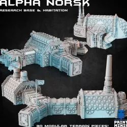 $30.00Alpha Norsk Habitation Facility - Modular Kit - Expedition Collection
