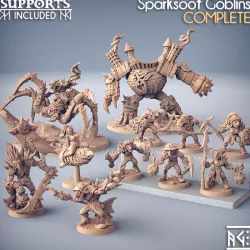 $30.00COMPLETE Sparksoot Goblins (presupported)