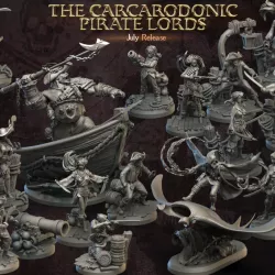 $36.003dartdigital - July Release - The Carcarodonic Pirate Lords