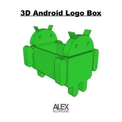 3D Android Logo Box