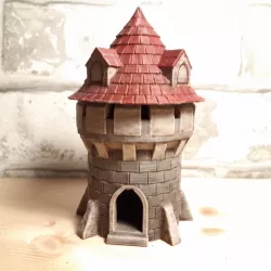3D Printable Fantasy Tower