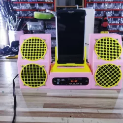 3D printed mini stereo system
