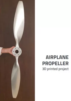 3D printed propeller as ceiling lamp tutorial