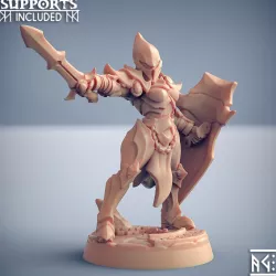 $4.00Ashen Alfar Inquisitor - Modular D (lady)