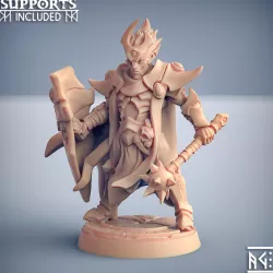$4.00Ashen Alfar Priest - Modular E (male)
