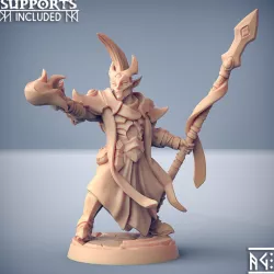 $4.00Ashen Alfar Priest - Modular F (male)